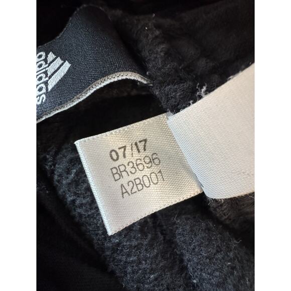 Adidas 3 Stripes Track Sweat Pants Jogging RN#88387 CA#40312 Black Sz L *Read - Picture 11 of 13